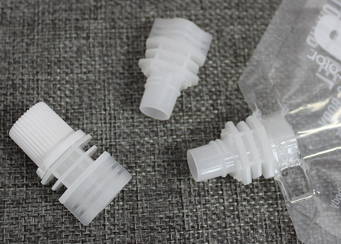 8.6mm Double Gaps Plastic Screw Caps Compatible For Pouch Filling Machine