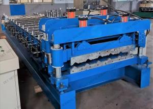 China Hydraulic Cutting Roofing Forming Machine Cr12 6m Metal Sheet Making Machine wholesale