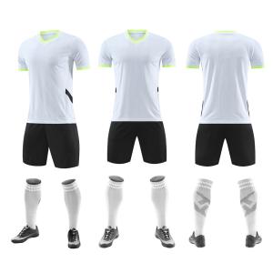 China Sublimation Football Uniform Plain Blank OEM Plain Football Jersey wholesale
