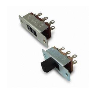 China Rocker Switch 6A / 125V  with 6 Pins , Black Color  Slide Switches on sale