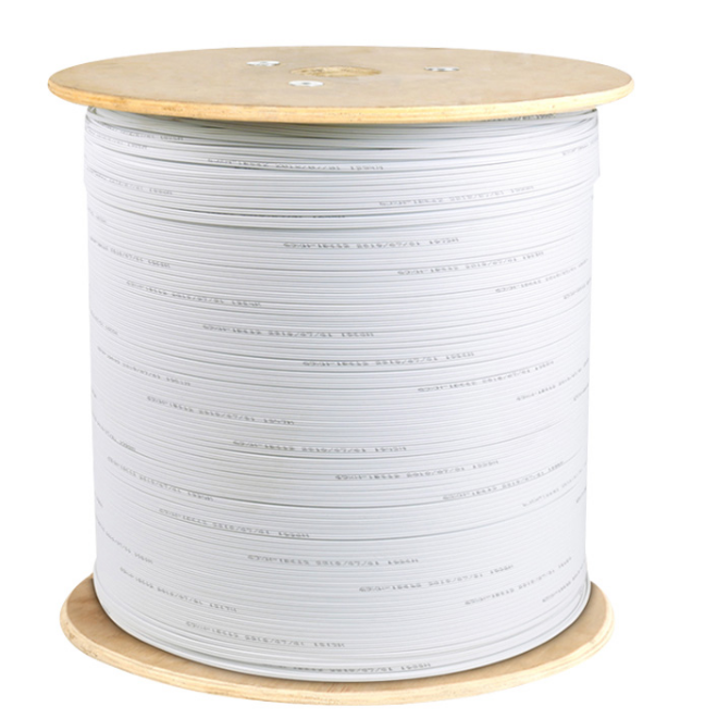 Single Mode FTTH Drop Cable Galvanized Steel Wire 1 2 4 Core G652 G652d G657a G657a2