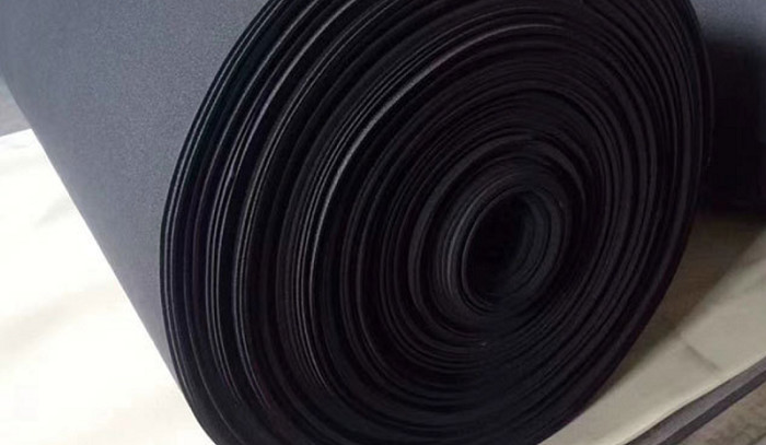 EPDM Fire Retardant Foam E-4388 Black Single Foam Type Ethylene Propylene Rubber Low Hardness Rubber Sponge