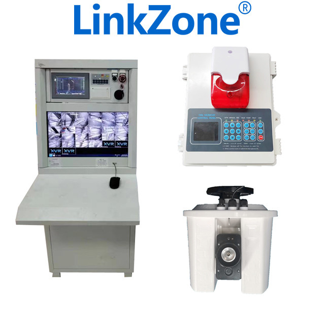 Wide Range Water Jet 0.6MPa Electric Fire Monitor 30s Auto Positioning