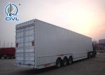 Freezer Box Semi Trailer 50 Ton Refrigerated Trailer Truck With 3 Axles / 2 Legs