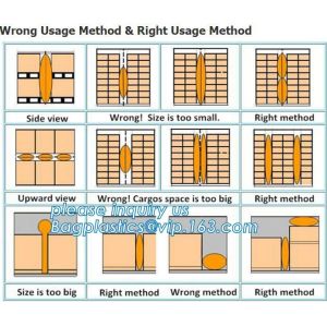 Inflatable Void Fill Air Cushion, Pillow Dunnage Airbags, Shipping Container