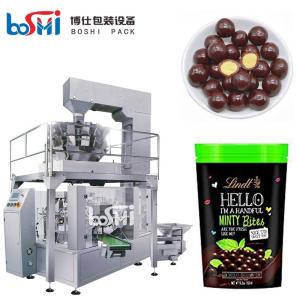 China Premade Zipper Bag Rice Sugar Grain 8 Station Rotary Packing Machine Automatic wholesale