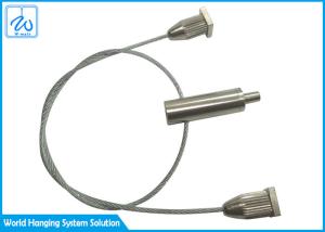 China Light Suspension Kit Wire Rope Stainless And Adjust Cable Gripper wholesale