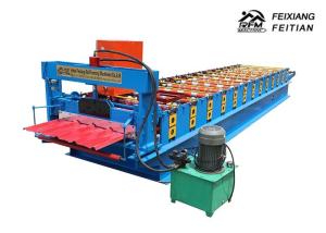 China Metal Roof Tile Roll Forming Machine Iron Sheet Zinc Metal Building Material wholesale