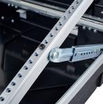Anti Pressure ABS Pop Up Rack Mixer Case Heavy Duty Twist Latches