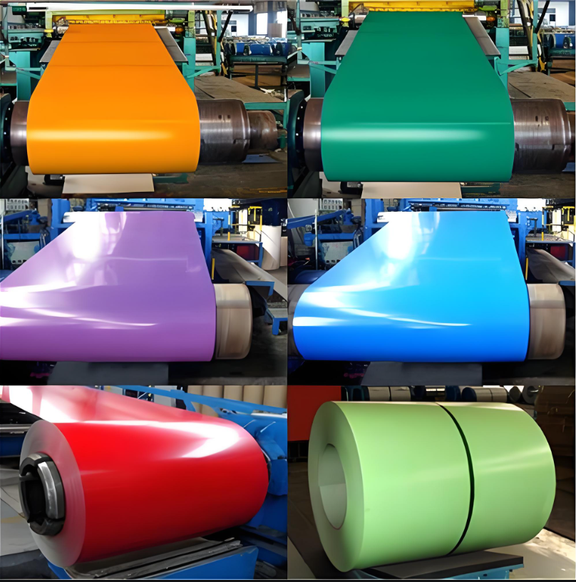 Customized RAL Color Wooden Case Package Prepainted Galvanized Steel Coil for Products