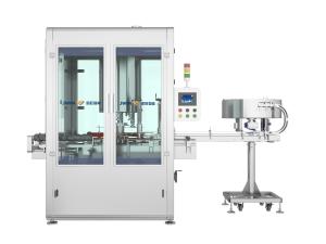 China Rotary Packaging Automatic Capping Machine 6 Head 80ml-1000ml wholesale
