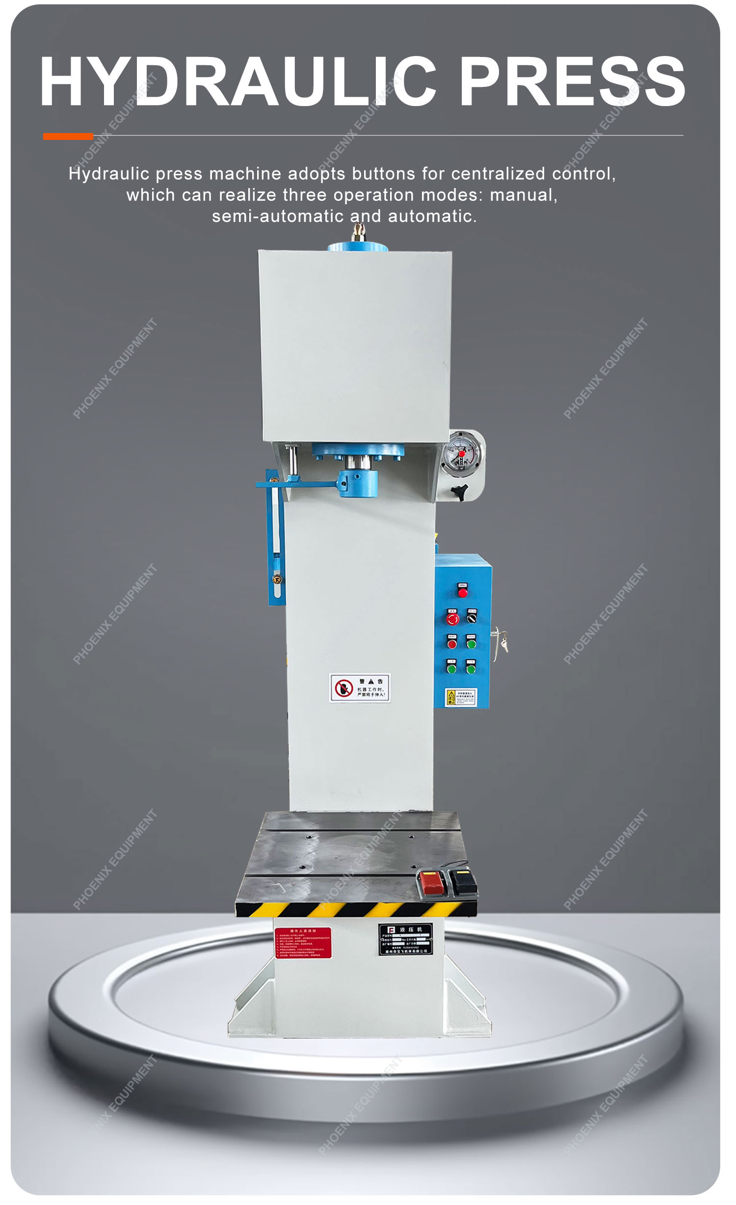 Home Applications Y41-30T CNC Precision Small Vertical Hydraulic Press with 4kW Power