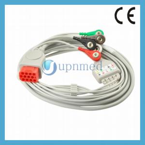 China Bionet BM5 5 lead ECG Cable,12pin wholesale