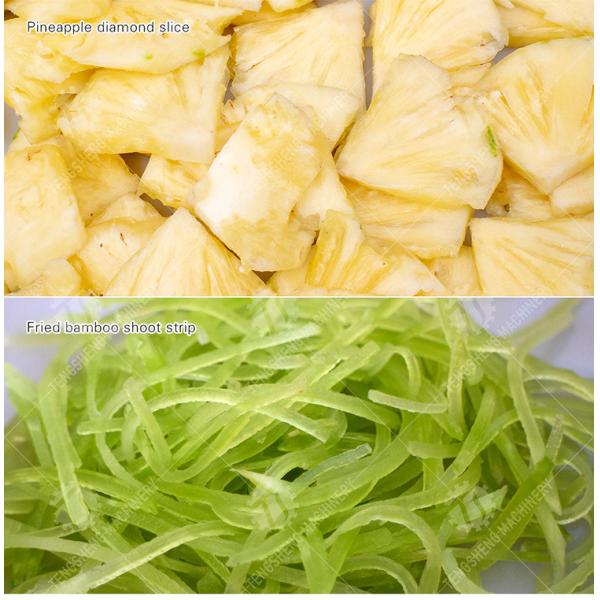 Multifunctional Vertical Bulb Vegetable Processing Machine Bamboo Shoots Cutter