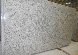 China White Bianco Romano Granite Countertops , Solid Granite Bath Countertops wholesale