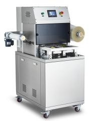 China Seafood Tilapia Skin Vacuum Packing Machine with Tray and Vacuum Suction wholesale