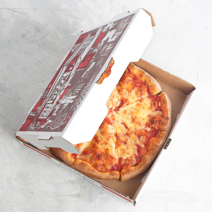 Customized Pizza Custom Pizza Boxes Pizza Packing Box With Custom Logo Printed Corrugated Boxes