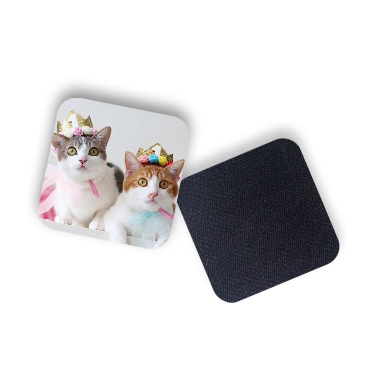 Customized Flip Effect 3D Lenticular Placemats Coasters Waterproof For House Decoration