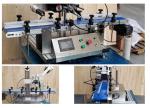 Flat Surface Bottle Packaging Labeling Machine , Tabletop Automatic Sticker