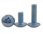 Zinc Plated Steel Cross Recessed Drive Mushroom Head Screws Zinc Plated Steel
