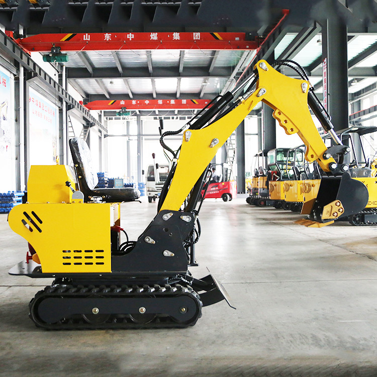 Telescopic Track Mini Crawler Excavator 850kg Mini Excavation Equipment