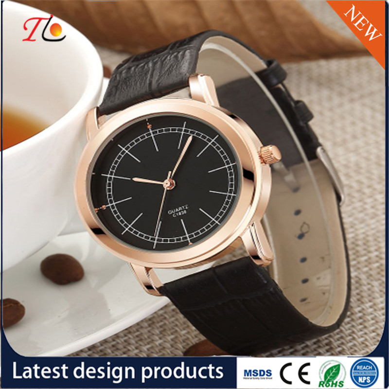wholesale Pu watch Round dial alloy case quartz watch fashion watch concise style pu strap elegant style