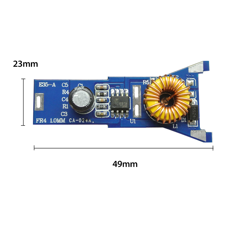 CA-024A E35-A 5V 2.4A Car Charger Motherboard Module SKD Kits and Parts