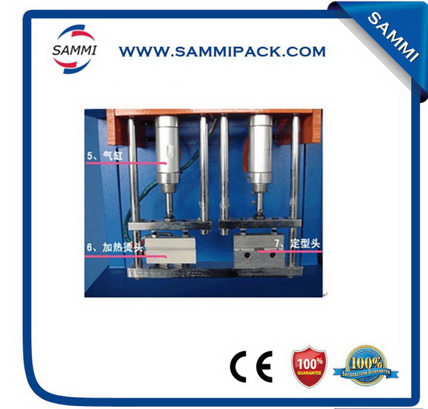 Semi Auto Tube Sealing Machine , Aluminum Tube Sealer For Daily Chemicals Foodstuff