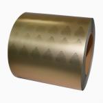 80GSM Vacuum Metallized Paper Water Resistance Vacuum Metallized Film For Food