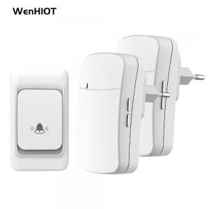 China Small Black Wifi Video Doorbell Smart Two Way Wireless Doorbell Camera wholesale