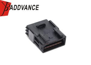 China 14 Pin Black Female Automotive Connector Housing PBT Material wholesale