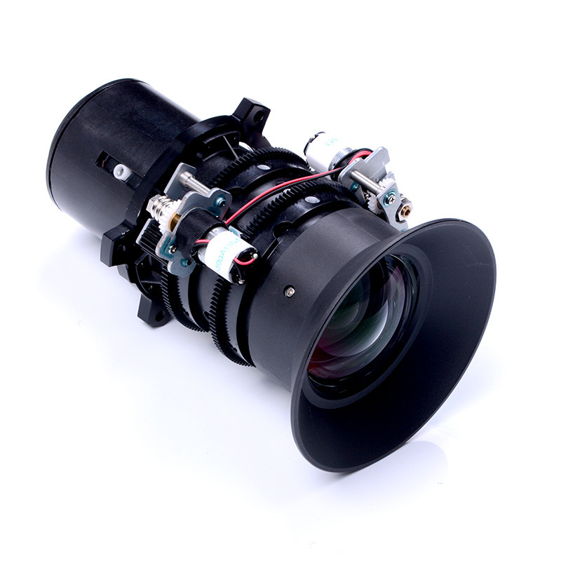 Optical Double Concave Glass Projector Lenses Short Throw Ratio