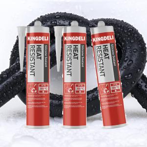China 280ml Grey High Temp Resistant Silicone Sealant For Automotive Glass Repair wholesale