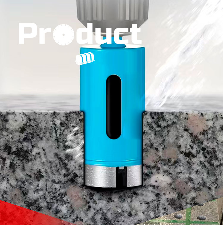 Straight Shank Wet Using Sintered Diamond Core Drill Bit for Granite Stone Drilling