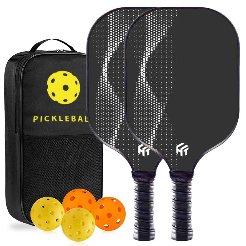 Custom 2 Paddle 4 Balls 1 Bag 1 Box Fiberglass Pickleball Paddle Cover USAPA Approved