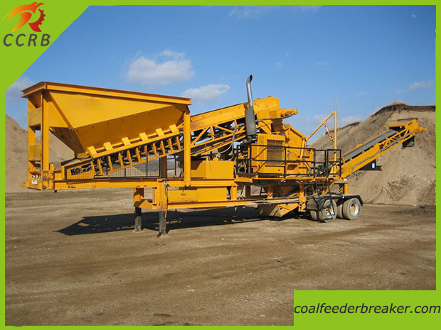 Trailer Type Mobile Crusher Plant