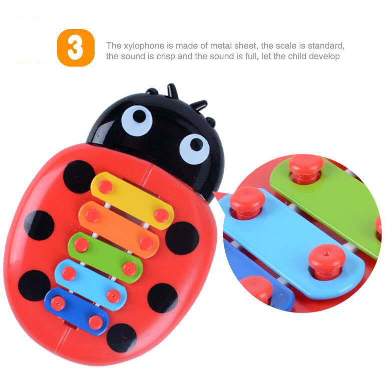 Kids Learning Puzzle Insects Hammering Pounding Toy for Early Education and Montessori