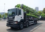 180CBM/H 66m 331KW Boom Pump Truck Scania P450 Chassis High Pressure Pumping