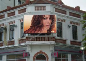 China Energy Saving Dip Led Display P12 , Outdoor Led Video Wall With Plug Connect wholesale