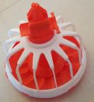 Broiler Chicken Layers Auto Feeding System Plastic Feed Pans