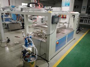 China Automatic Plastic Wood Metal Spray Machine Five Axis Reciprocating 4kw wholesale