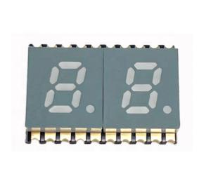 China 0.2 Inch FND Red Color 2 Digit 7 Segments LED Display SMD Display on sale