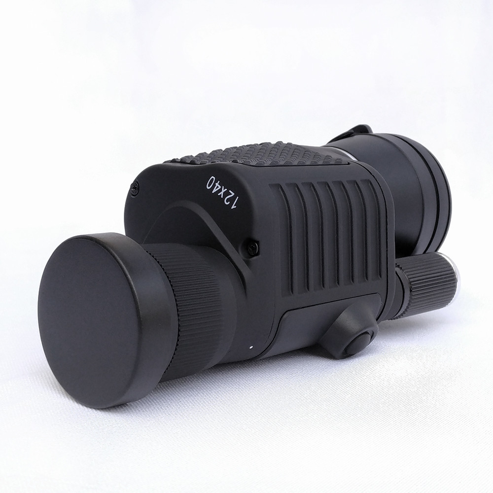 FMC High Powered Monocular Scope 12x40 Light Compass For Travel