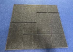 China Eco - Friendly Acoustic Felt Tiles , 600mm*600mm*12mm Sound Reducing Ceiling Tiles wholesale