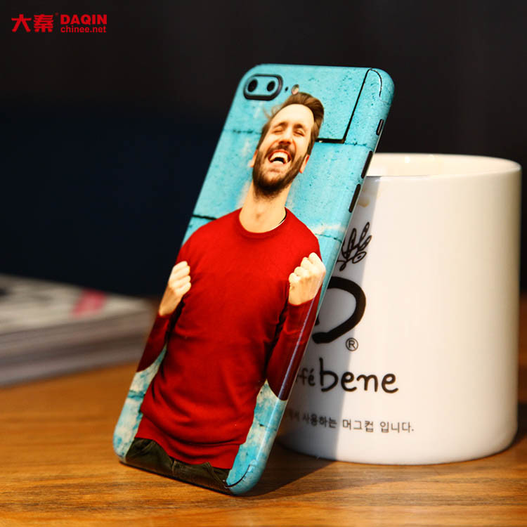 Make Customized Picture Stickers Daqin Cutting Machine For Phone Or Laptop