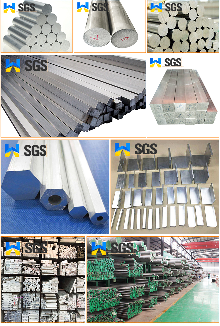 5005 Alumnum Bar Hexagonal Extrusion Rod Diameter 2mm