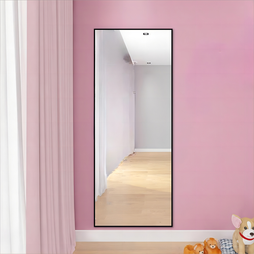 Large Floor Mirror Craft Art Wall Decor Long Length Full Size Fashion Mirror for Home
