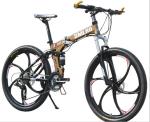 Kenda Tire 24"×1.95 Aluminum Folding Mountain Bike