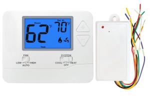 China Wireless Air Conditioner Smart Home Thermostat Battery Powered wholesale