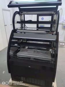 China Hydrocarbon R290 Air Curtain Refrigerator Display Case 790L wholesale